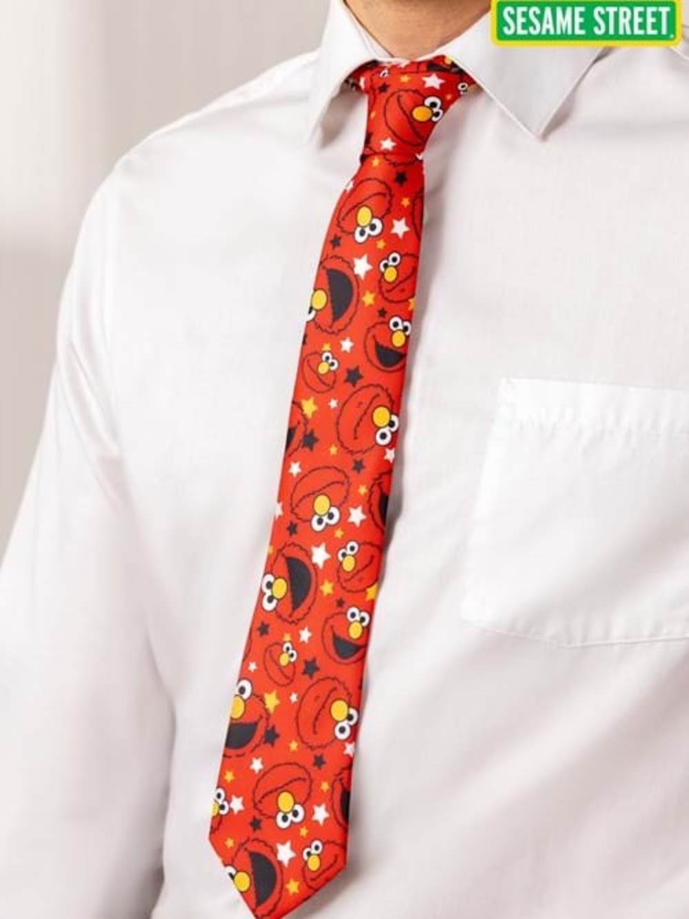 Sesame Street Elmo Necktie NWT
